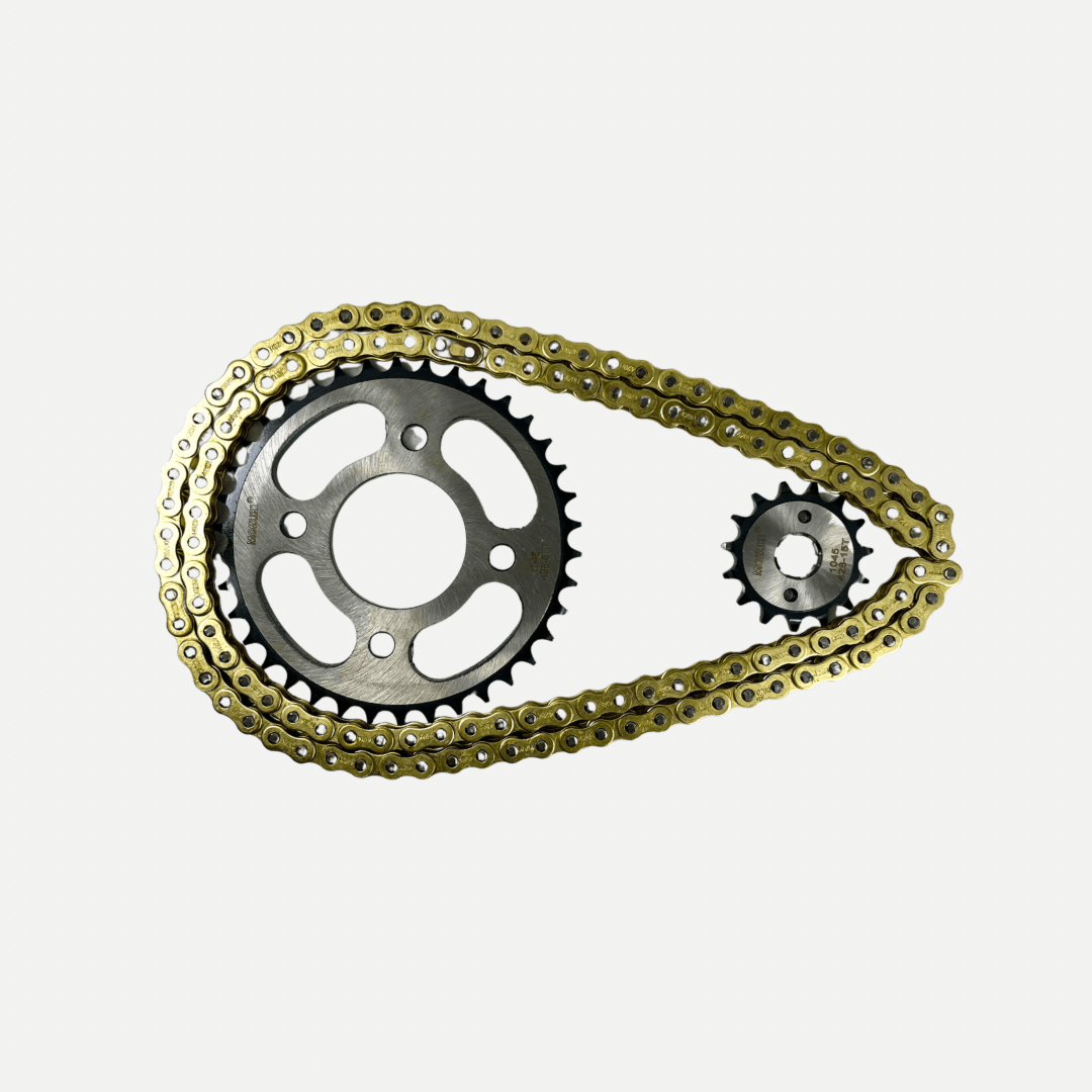 Kit transmisión MOZUKI para Honda Cg 125 38T/15T 428H-124L