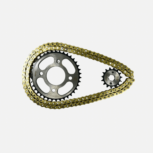 Kit transmisión MOZUKI para Honda Cg 125 38T/15T 428H-124L
