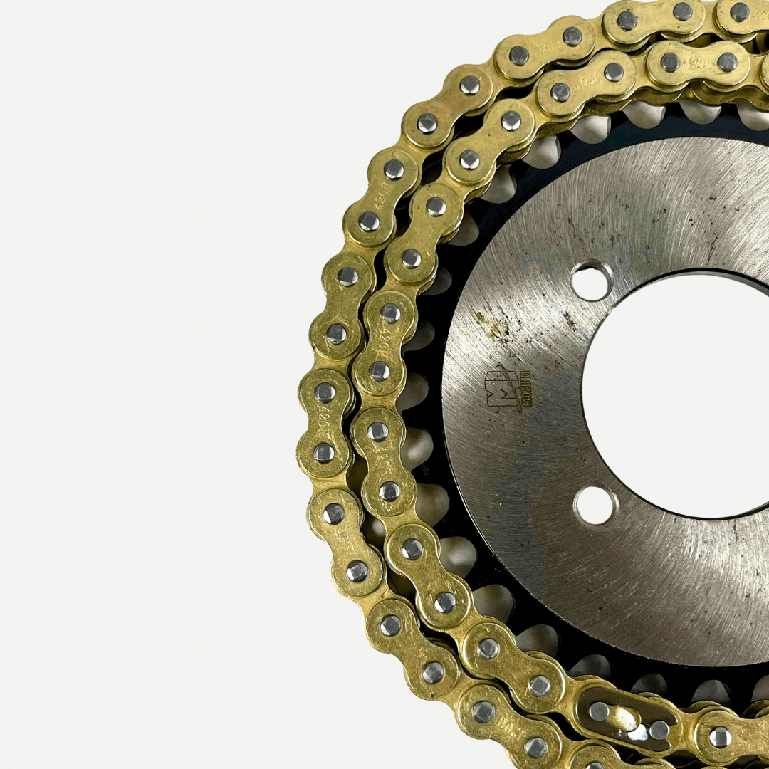 Kit transmisión MOZUKI Bicimoto 32T/14T 420H-110L