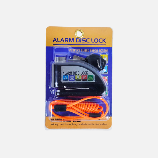 Candado de Disco con Alarma Antirrobo para Moto MOZUKI