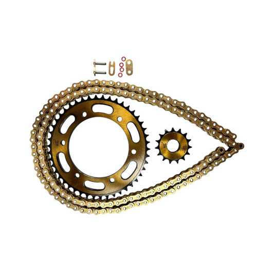 KIT DE TRANSMISION YMH FZ25 428HO-136L 46T 15T MOZUKI