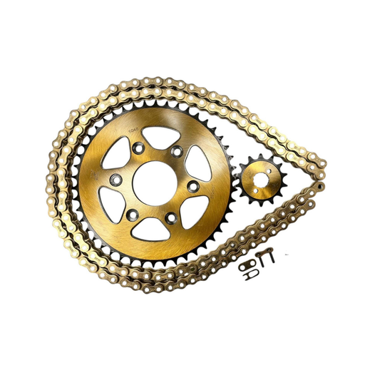 Kit de Transmision De Moto  Dominar 400 520HO-120L 45T 15T MOZUKI