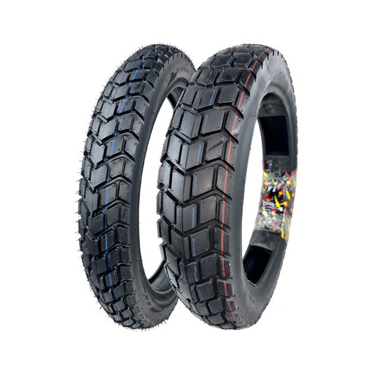 Neumáticos 110/90-17 + 90/90-19 Para Yamaha Xtz 150/ Nk150