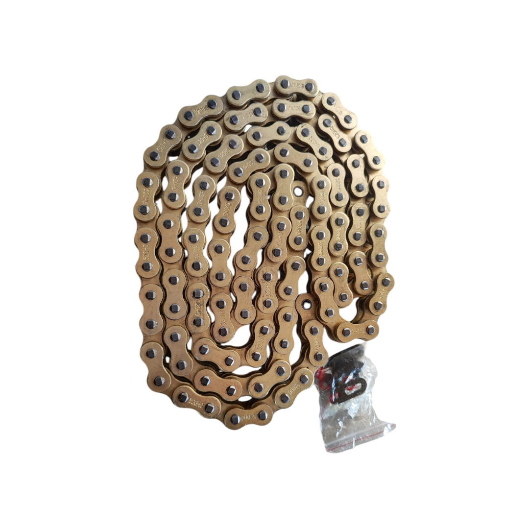CADENA 520HO-120L ORING DORADA MOZUKI