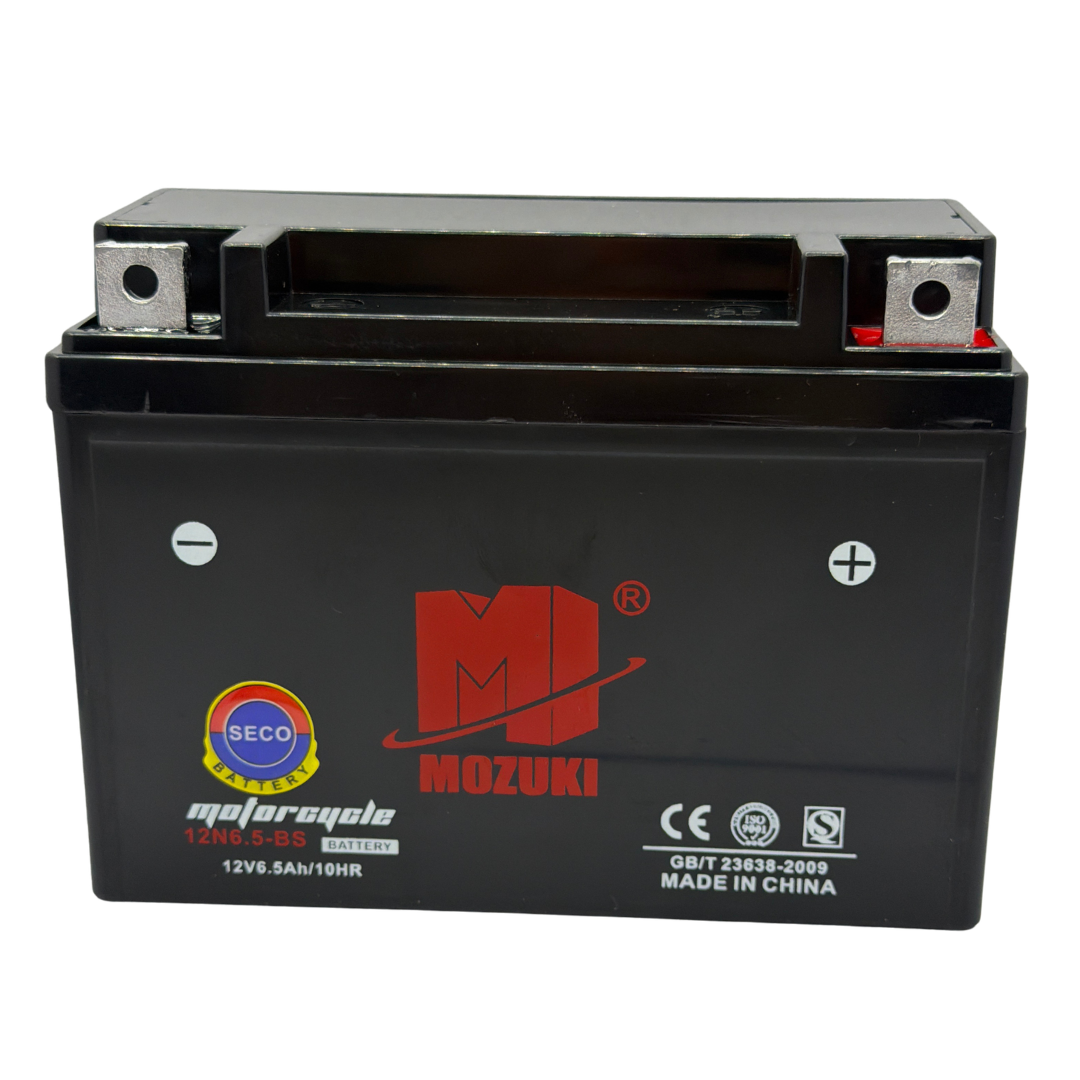 BATERIA MOTO 12V 6.5AH (- +) GELYTX6.5BS MOZUKI