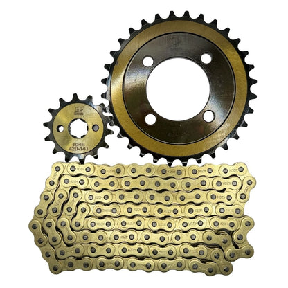 KIT TRANSMISION BICIMOTO 32T/14T 420H-110L MOZUKI