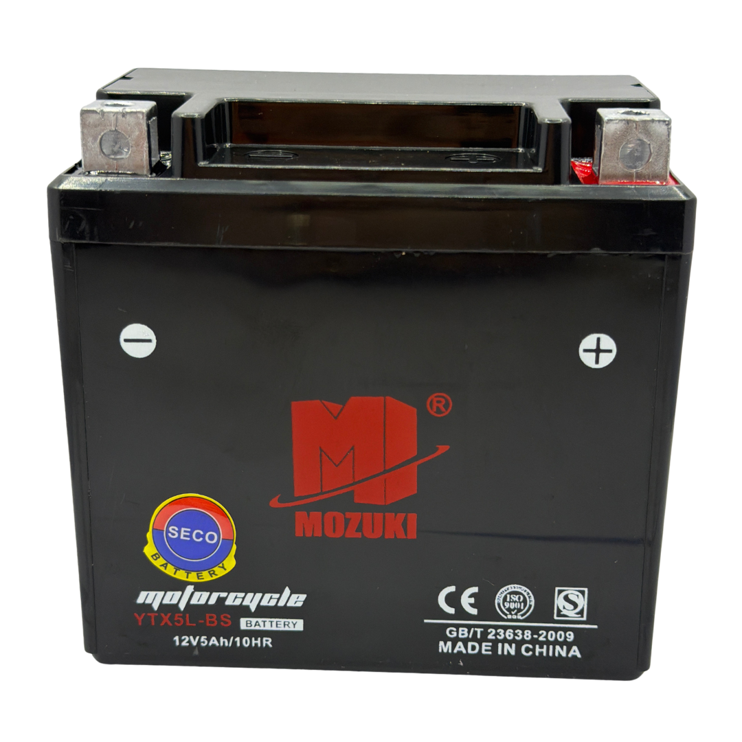 BATERIA MOTO 12V 5AH (- +) GELYTX5LBS MOZUKI