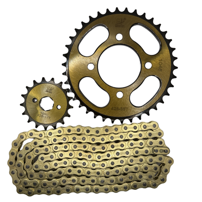 KIT TRANSMISION YAHAMA YBR125 45T/14T 428H-124L MOZUKI