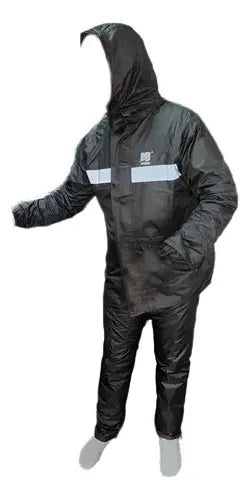 Traje Para Lluvia Negro Excelente Calidad