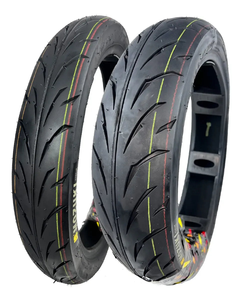 Neumáticos Mozuki 90/90-17 120/80-17 Tl Pulsar Ns 160
