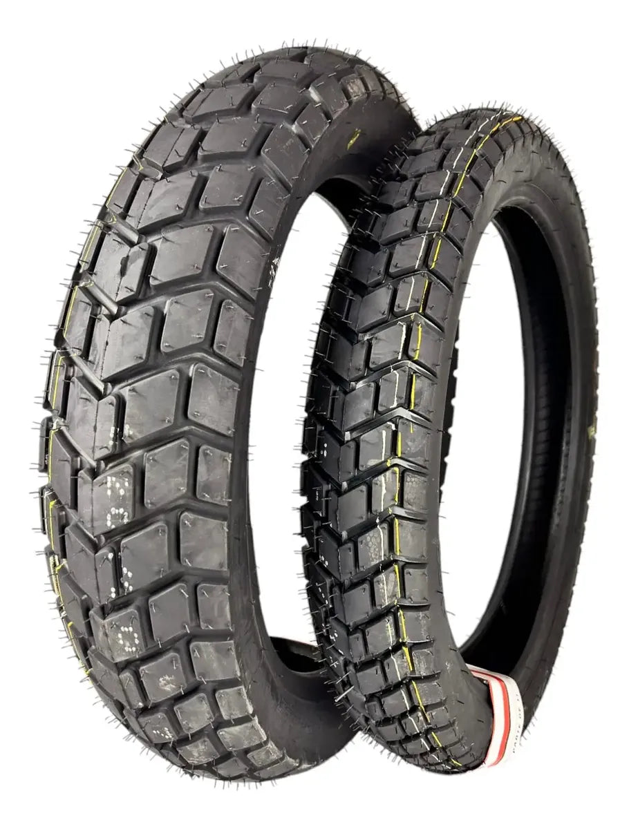 Pareja De Neumáticos 90/90-17 120/80-17 Tl Pulsar Ns 160