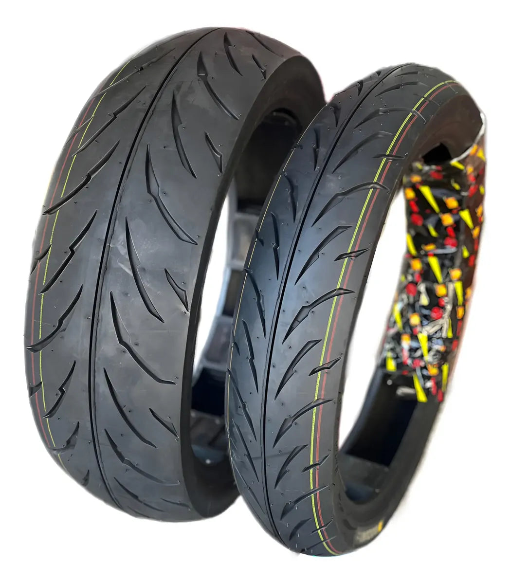 Neumáticos Para Moto Tl 140/70-17 110/70-17 Mozuki
