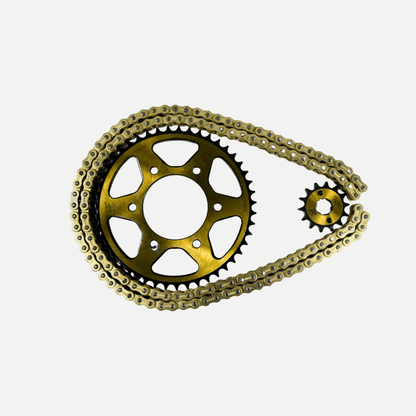 Kit de transmisión Ymh R15 V2 428H-132L 47T 14T MOZUKI