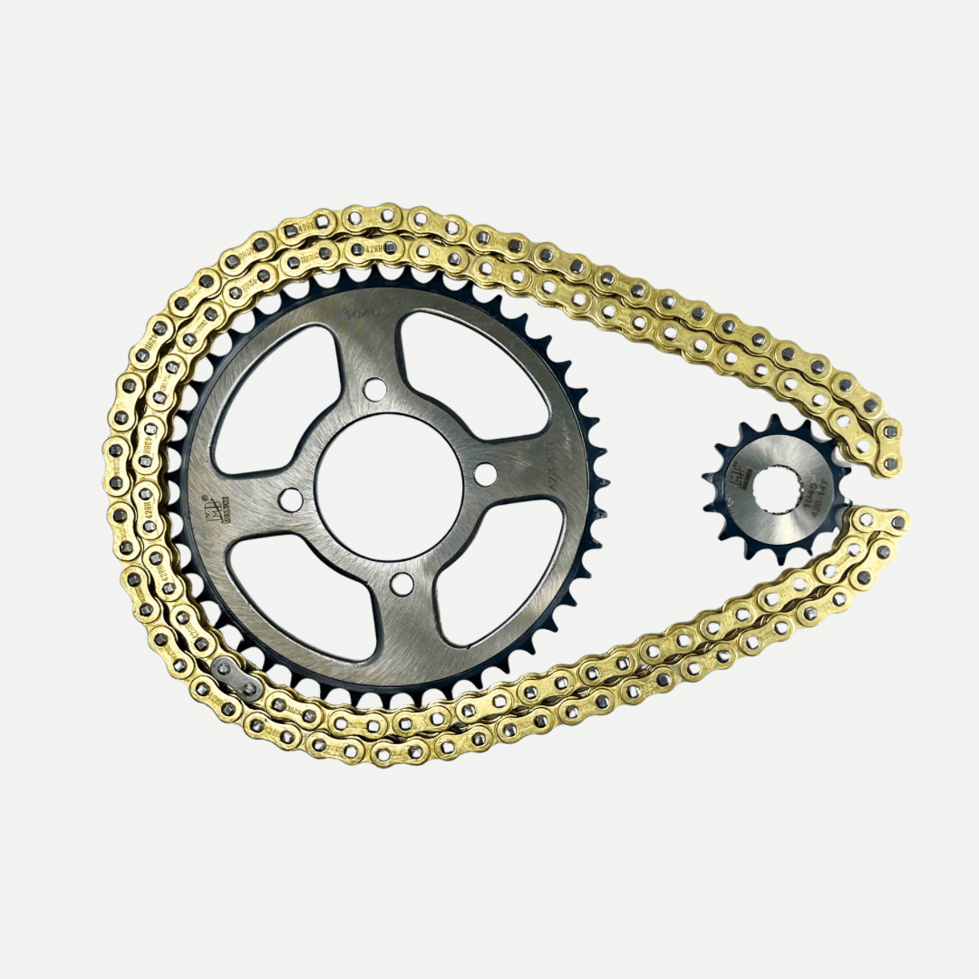 Kit transmisión MOZUKI Suzuki GN 125 43T/14T 428H-120L