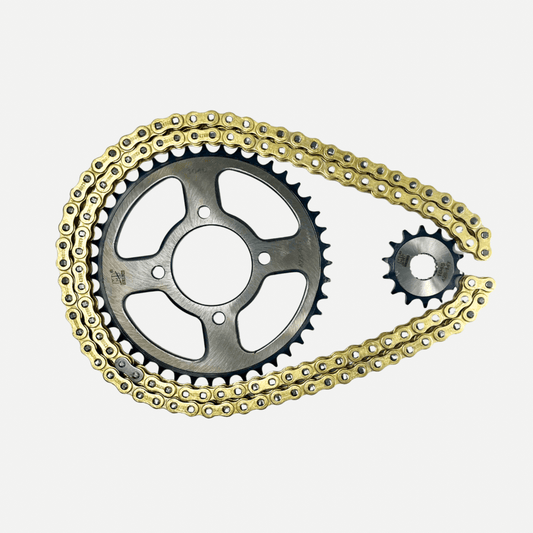 Kit transmisión MOZUKI Suzuki GN 125 43T/14T 428H-120L