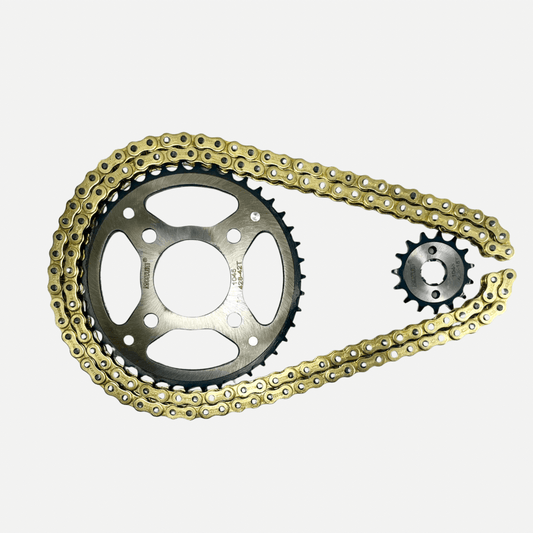 Kit transmisión MOZUKI Honda CB150 INVICTA 42T/15T 428H-132L