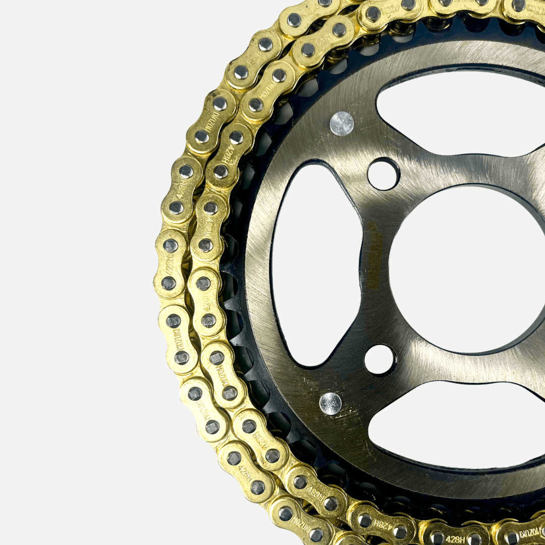 Kit transmisión MOZUKI Honda CB150 INVICTA 42T/15T 428H-132L