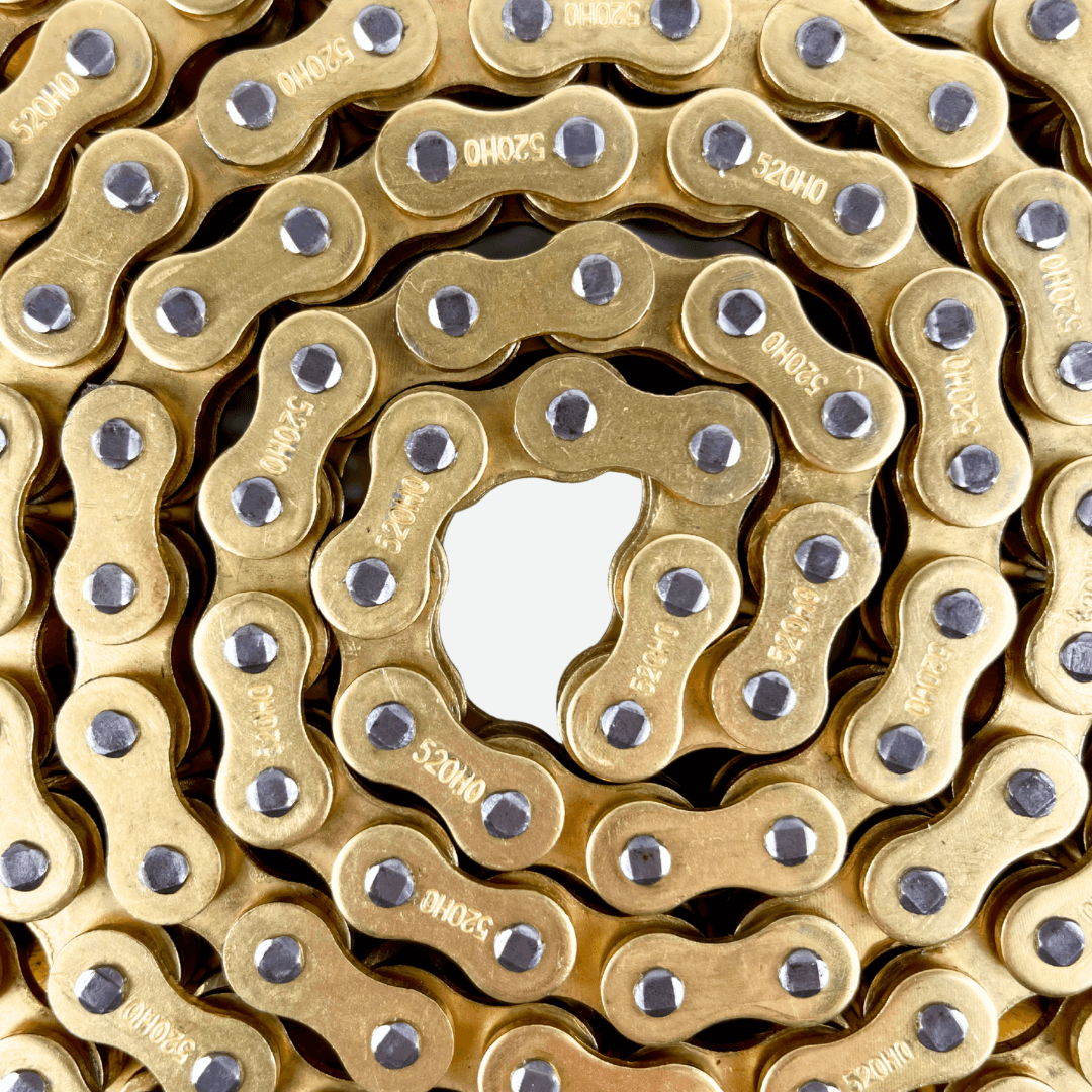 Cadena Mozuki Dorada 520HO-120L ORING