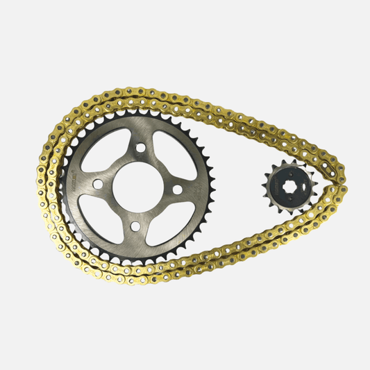 Kit transmisión MOZUKI para pulsar NS125 43T/15T 428H-130L