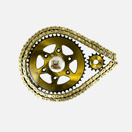 Kit transmisión MOZUKI Dominar 250 520HO-120L 46T 14T