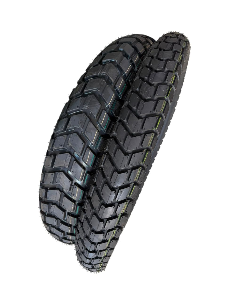 Pareja de neumatico 120/80-18 CEAT 90/90-21 M052