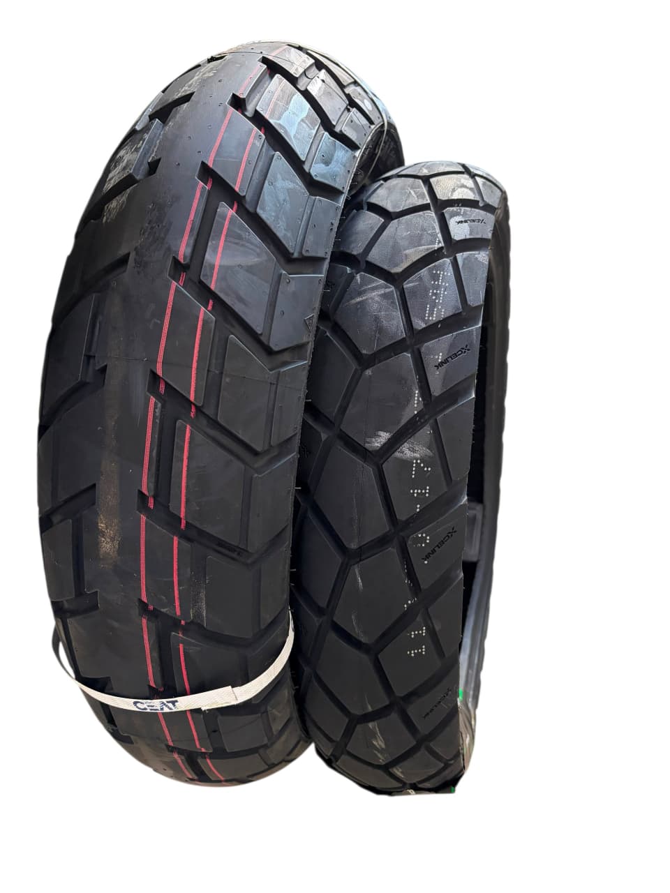 PAREJA DE NEUMATICO 160/60-17 CEAT + 110/70-17 X-CELINK MIXTO