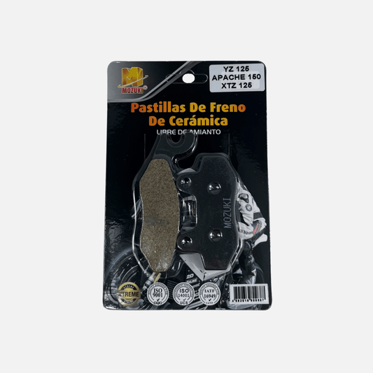 Pastilla MOZUKI Yz 125 / Apache 150 / Xtz 125 Delantera