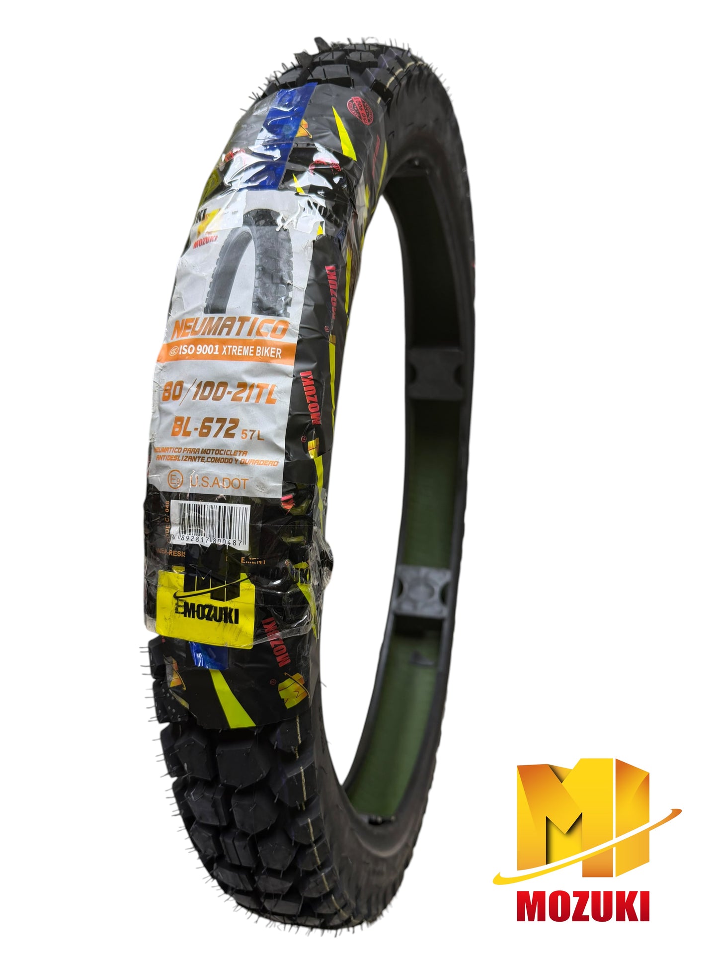 NEUMATICO DE MOTO 80/100-21TL BL672 MOZUKI